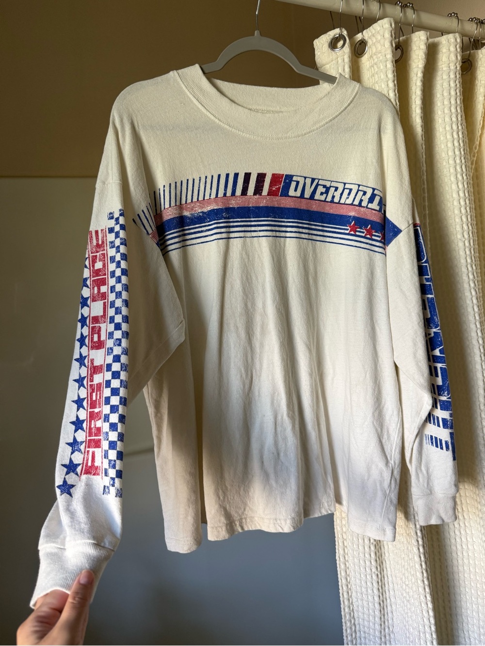 silence + noise  Cream Crewneck Pullover